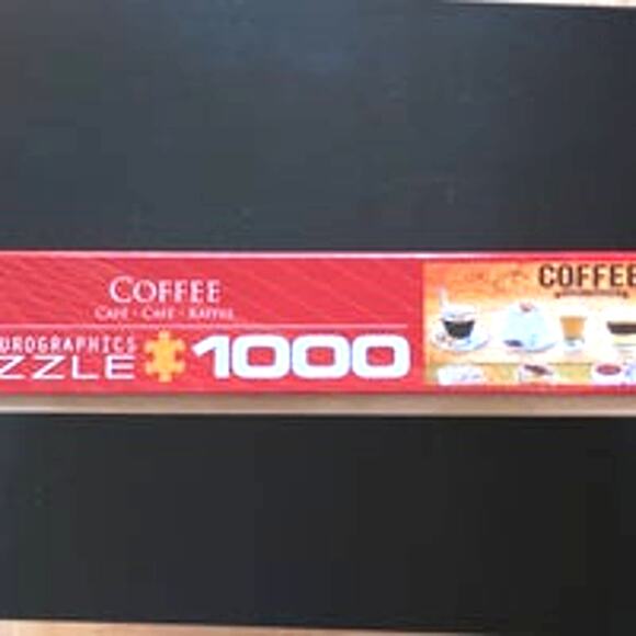 Eurographics 1000 Piece Jigsaw Puzzle: Coffee - Pre-Owned - Picture 3 of 6